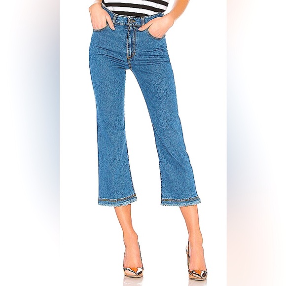 FIORUCCI Viva Cropped Kick Flare JEANS - Picture 2 of 8